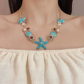Starfish Seashell Necklace/bracelet
