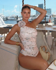 Shell Print Swimsuit Set(s)