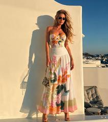 Sling Tropical Floral  Print Swimsuit Set(s)