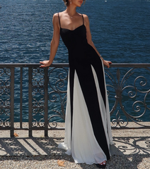Sling Color Block Dress
