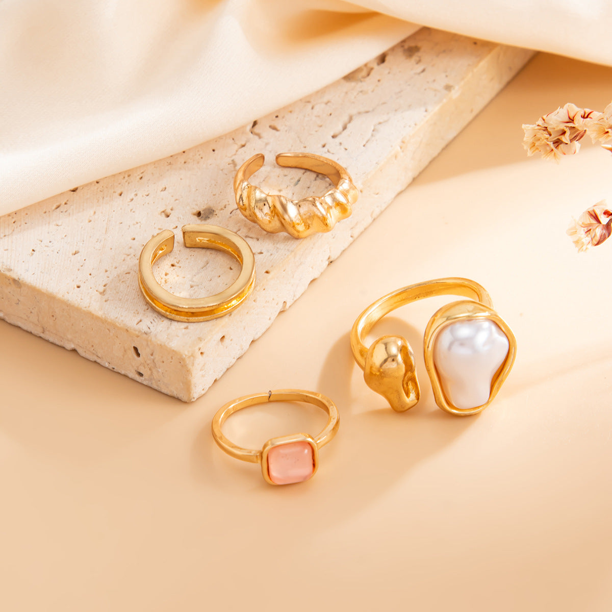Imitation Pearl Toe Ring