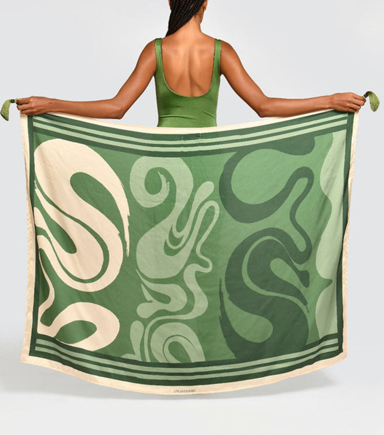 Sling Solid Color Swimsuit Set(s)
