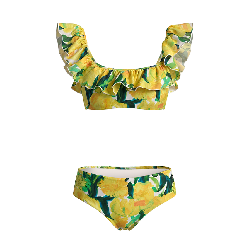 Multiple Ways to Style Ruffle Swimsuit set(s)