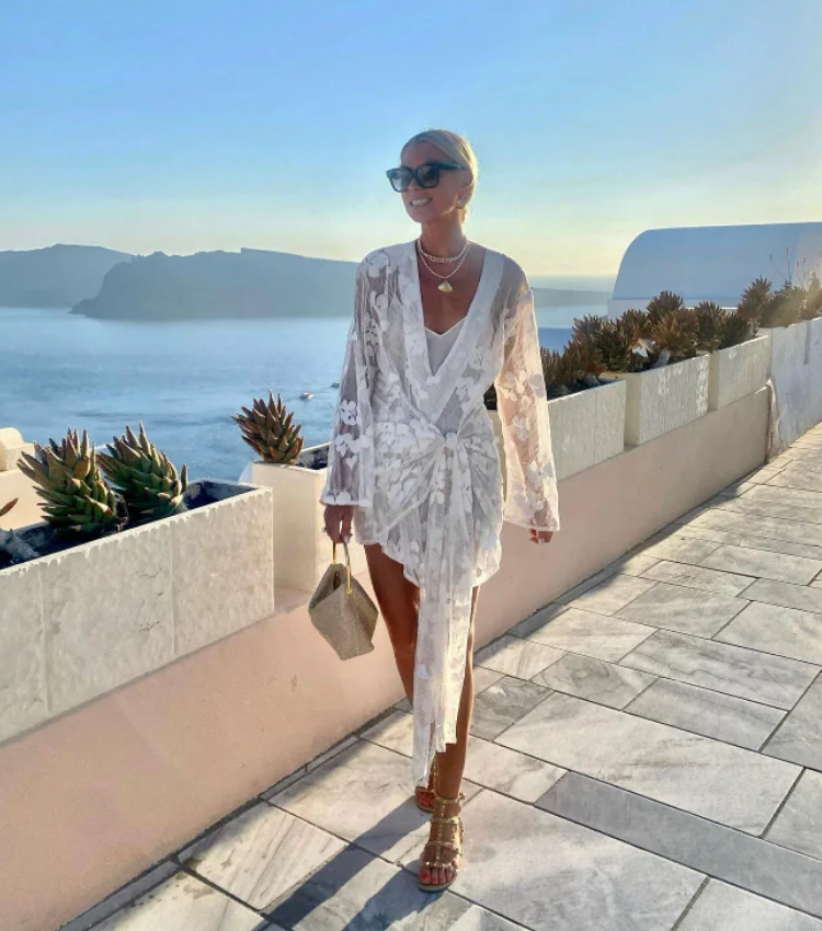 Beach Lace Cover Up