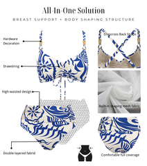 Tummy Control High-waist Swimsuit set(s)