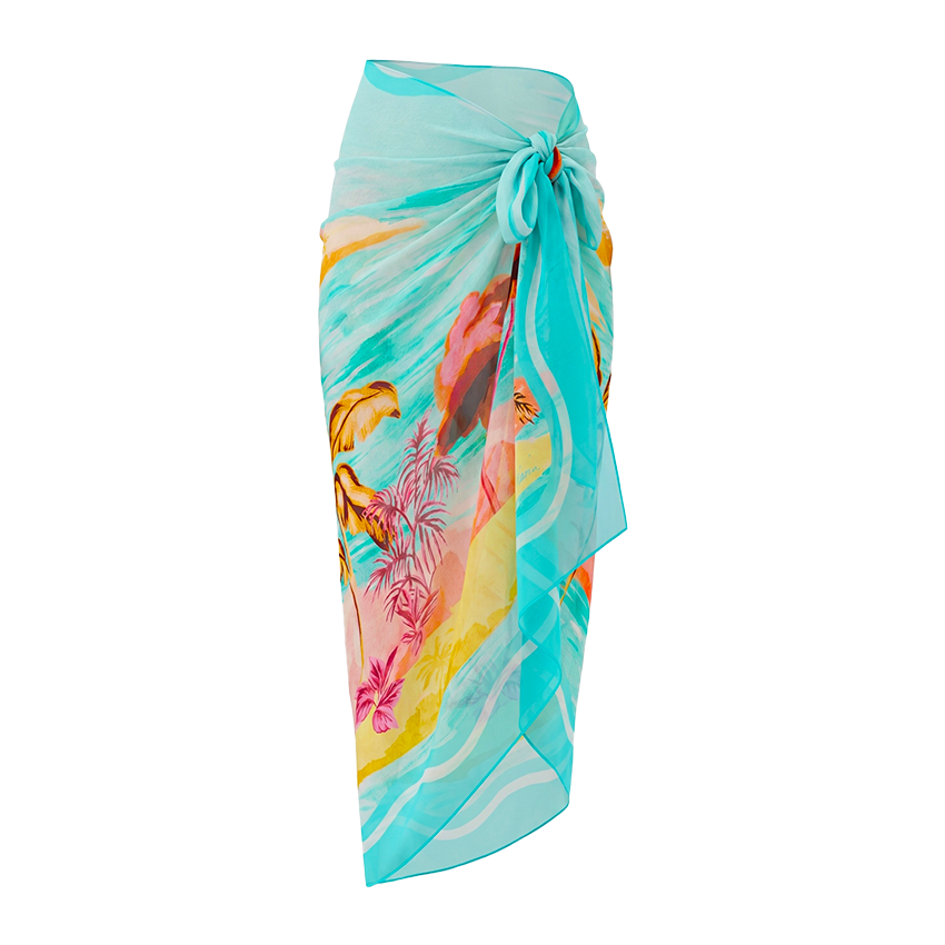 Reversible Landscape Print Swimsuit set(s)