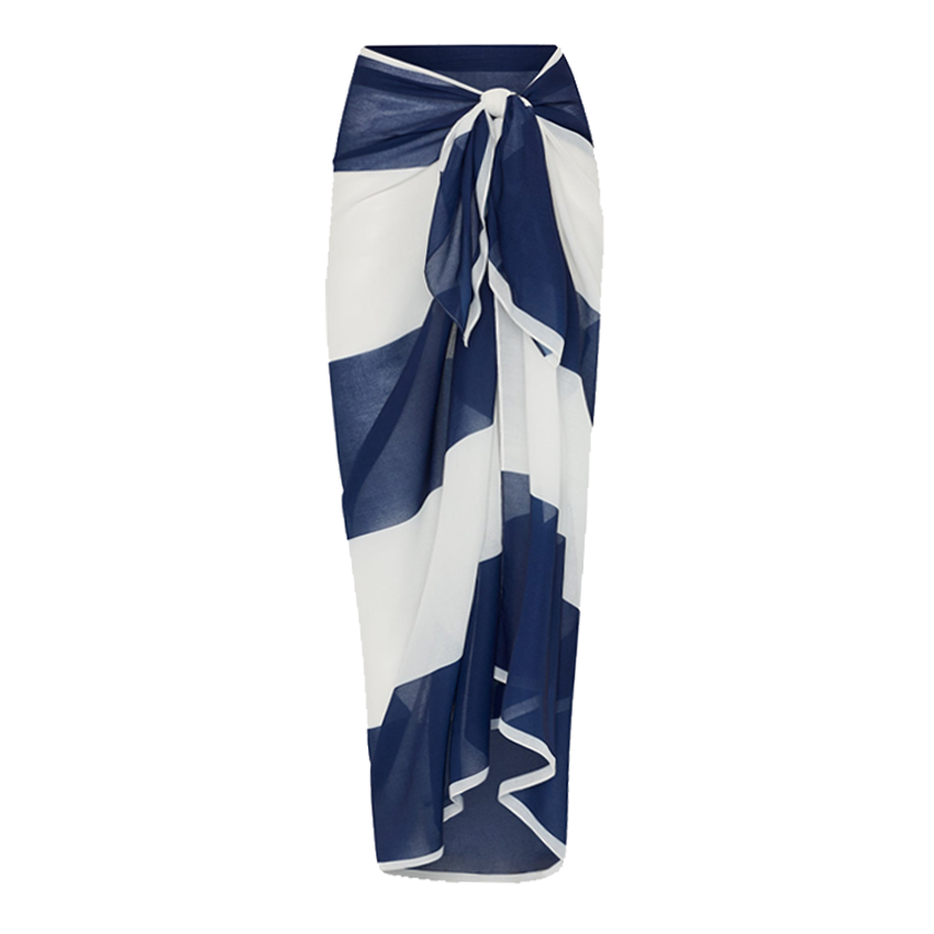 Navy Blue V-neck Swimsuit set(s)