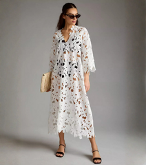 Beach Lace Cover Up