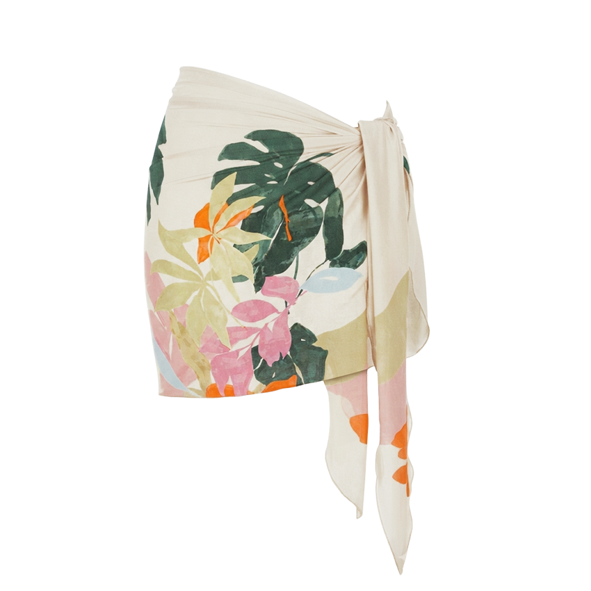 Sling Tropical Floral  Print Swimsuit Set(s)