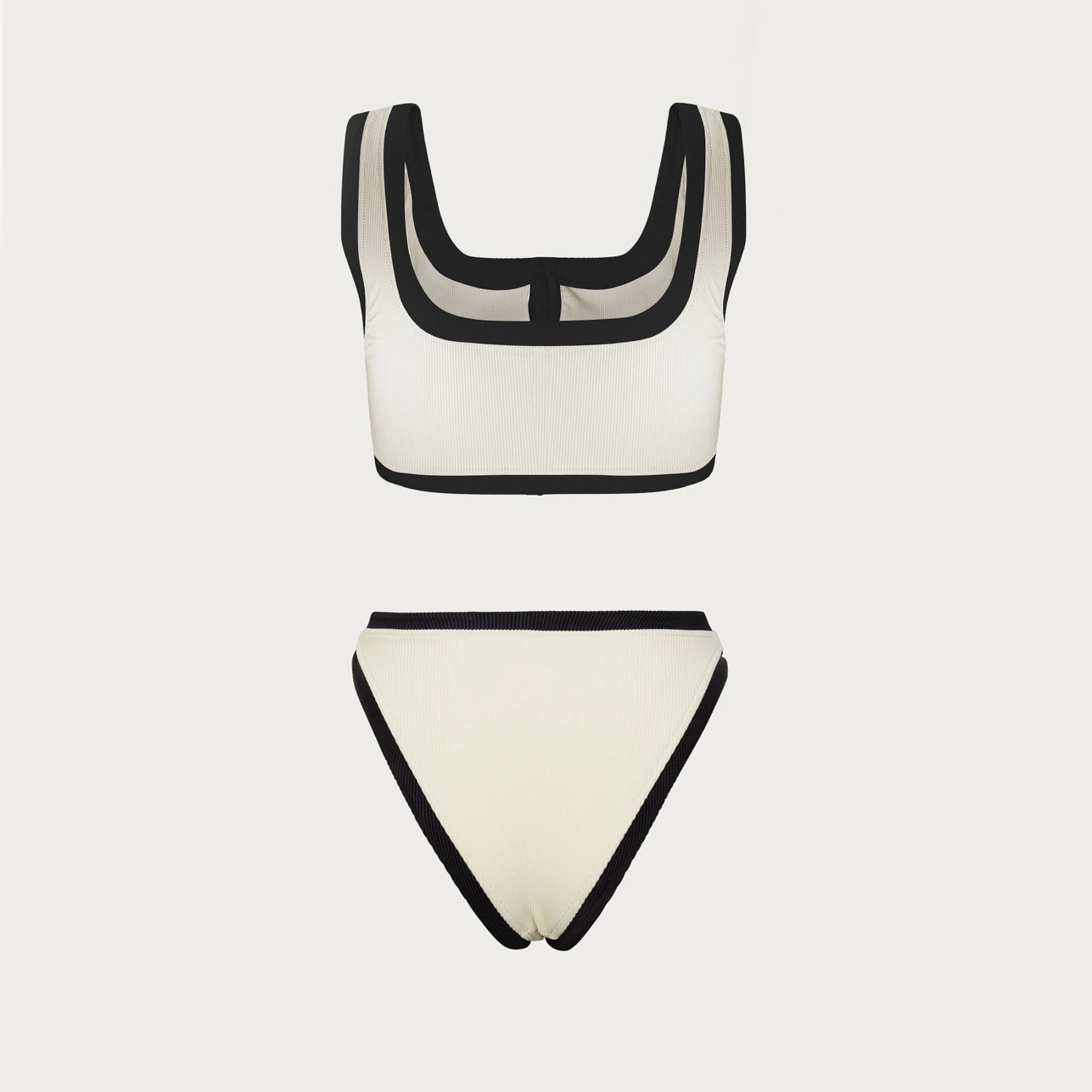 Plus Size Color Block Grace Bikini Swimsuit