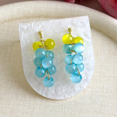 Color Block Earrings