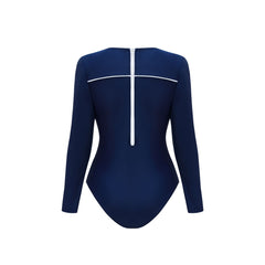 Plus Size Scout Long Sleeve One Piece Surf Swimsuit and Shorts