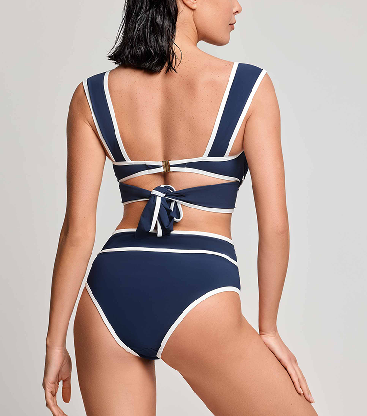 Navy Blue Strap Swimsuit set(s)