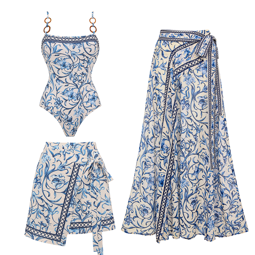 Lily Printed Swimsuit Set(s)