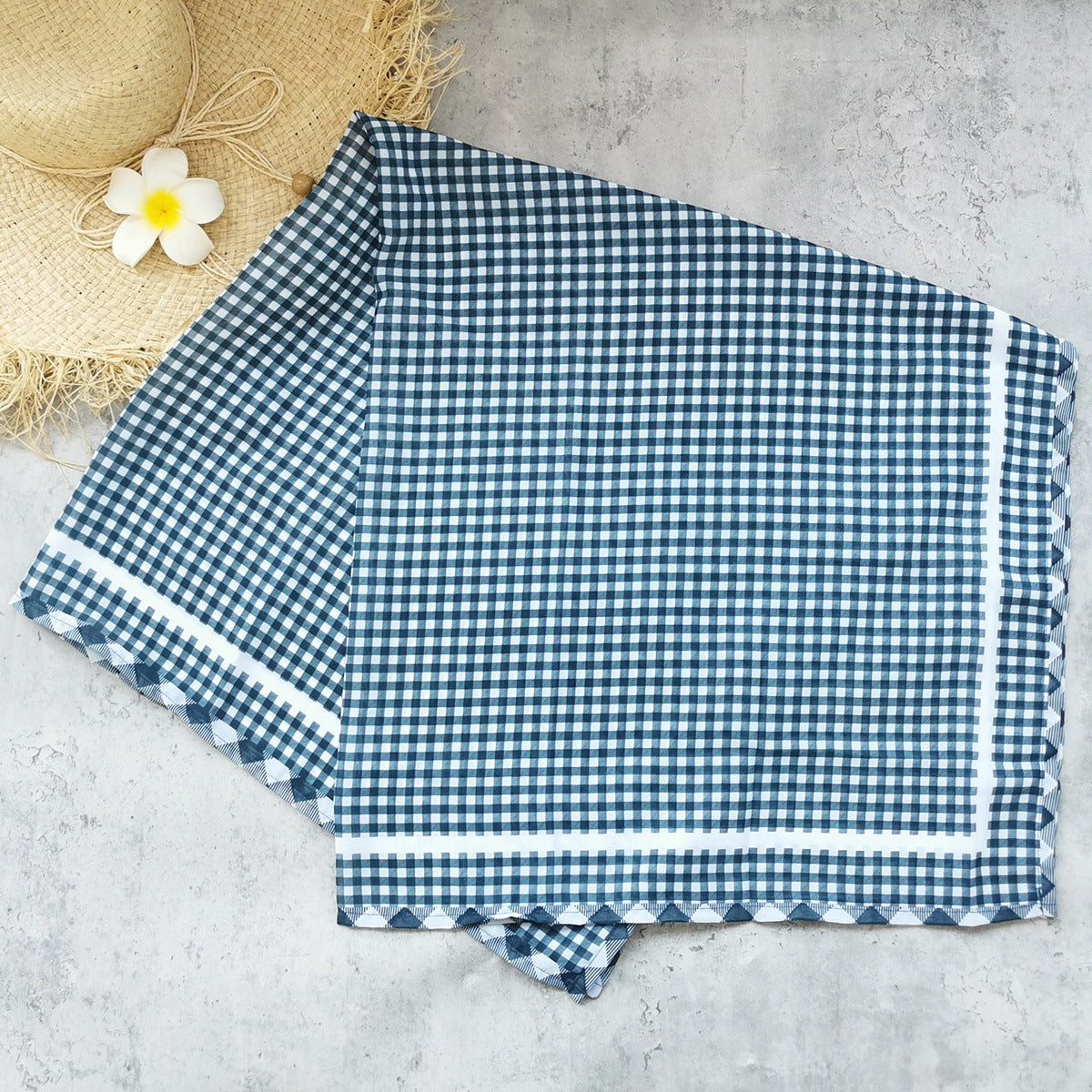 Sexy Plaid Print Swimsuit Set(s)
