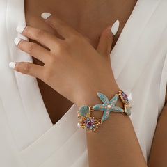 Starfish Seashell Necklace/bracelet