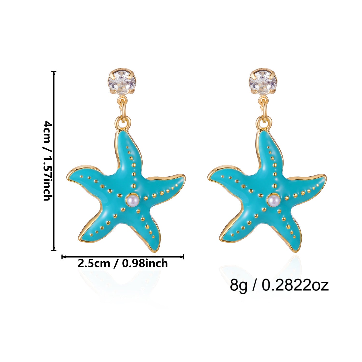Starfish Earrings