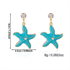 Starfish Earrings
