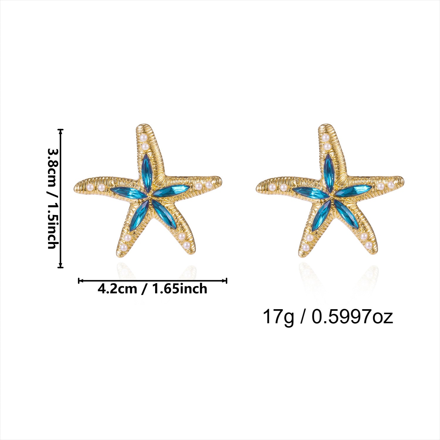 Starfish Earrings