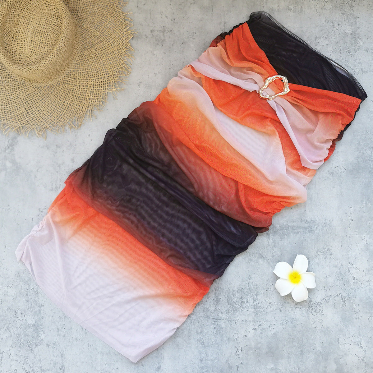 Sexy Ombre Print Swimsuit Set(s)