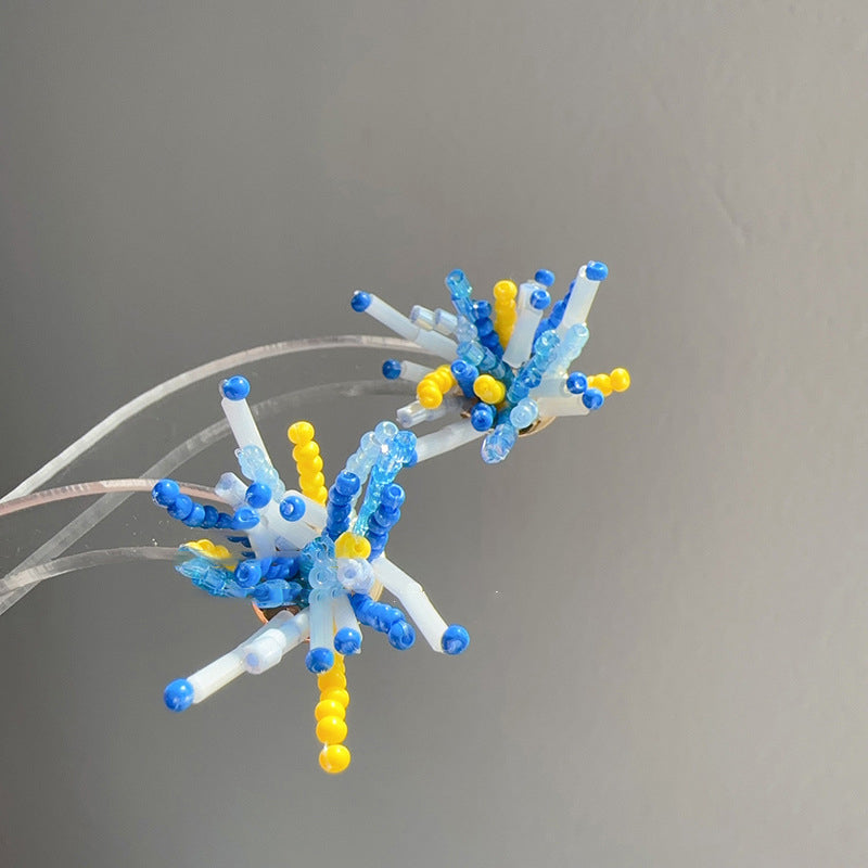 Handmade Firework Earrings