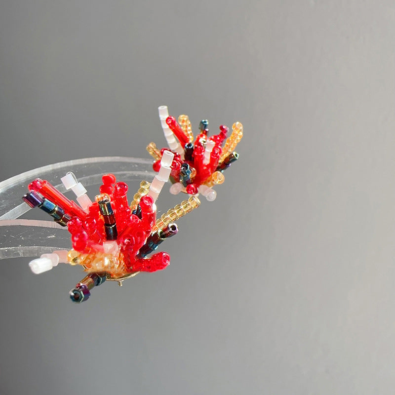 Handmade Firework Earrings