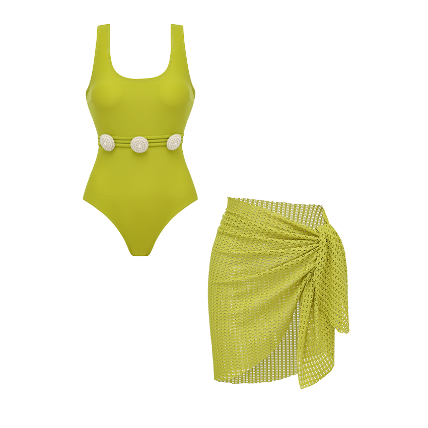 Sling Fashion Solid Color Swimsuit Set(s)